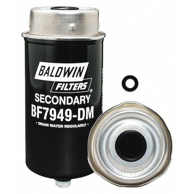 BALDWIN FILTERS BF7949-DM Fuel Filter, 7 11/32 in Length,3 5/16 in Outside Dia