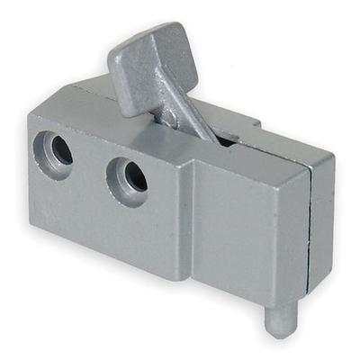 ZORO SELECT 1HFL2 Sliding Patio Door Lock,Aluminum