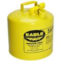 EAGLE MFG UI50SY 5 gal. Yellow Galvanized steel Type I Safety Can for Diesel
