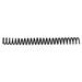 SIRCLE 614197 Binding Spines,Coil,6mm,Black,PK100