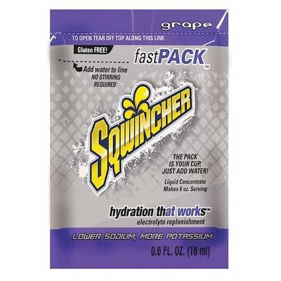 SQWINCHER 159015302 Sports Drink Mix, 0.6 oz., Liquid Concentrate, Regular,