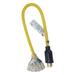 POWER FIRST 4GAA3 2 ft. 12/3 3-Outlet Lighted Extension Cord STOW