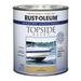 RUST-OLEUM 207003 1 Qt. Gloss Sand Beige Topside Paint