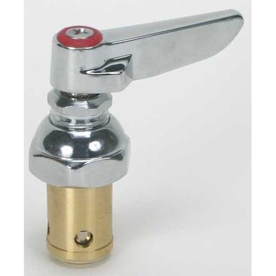 T&S BRASS 2714-40 Eterna Spindle Assembly Hot, Lever Handle, Chrome