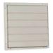 DAYTON 5C212 16 in Backdraft Damper / Wall Shutter, 16-1/2 in x 16-1/2 in