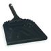 TOUGH GUY 5W639 Hand Held Dust Pan, Standard, 12 in W, 12 in D, Metal, Black