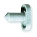 ROCKWOOD 609.GRAY Door Silencer, Rubber, Gray, 3/4"H x 3/8"W, PK.100