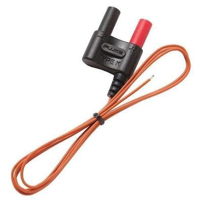 FLUKE 80BK-A Bead Wire Temp Probe,-40 to 500 Deg F