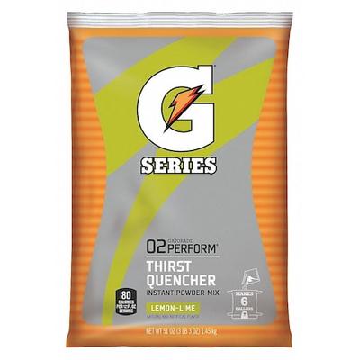 GATORADE 03967 G Series, Thirst Quencher Sports Drink Mix, Powder, Lemon-Lime,
