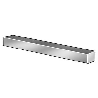 ZORO SELECT WWG311010305 Key Stock, 12 in L, 10 mm W, 10 mm H, Carbon Steel