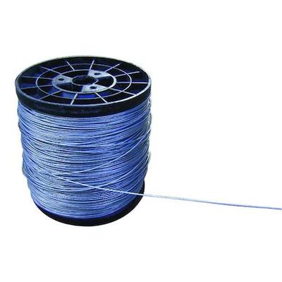 ZORO SELECT 4LVP8 Electric Fence, 14 Ga., Length 1320 Ft.