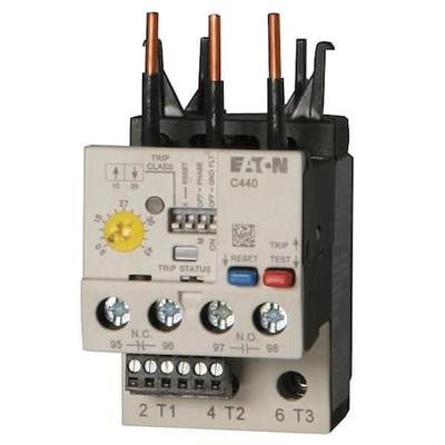EATON XTOE1P6CCS Ovrload Rely,0.33 to 1.65A,Electronic,3P