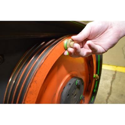 JOHNSON LEVEL & TOOL 40-6210 Laser Sheave Alignment Tool,Green,50 ft.