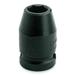 PROTO J7420M 1/2 in Drive Impact Socket 20 mm Size 6 pt Standard Depth, Black