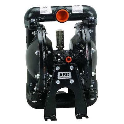 ARO 666150-362-C Double Diaphragm Pump, Aluminum, Air Operated, Nitrile, 90 GPM