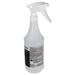 TOLCO 130408 8L Clear, Plastic Preprinted Trigger Spray Bottle, 12 Pack