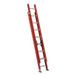 LOUISVILLE FE3216 Fiberglass Extension Ladder, 300 lb Load Capacity