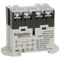 SCHNEIDER ELECTRIC 725BXXSC3ML-12D Enclosed Power Relay, DIN-Rail & Surface