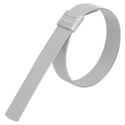BAND-IT GRS307 Pre. Band Clamp, Galv.CS, Min.Dia.1", PK24