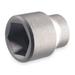 AMPCO SAFETY TOOLS SS-1/2D1-1/8 1/2 in Drive, 1-1/8" 6 pt SAE Socket, 6 Points