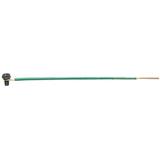 IDEAL 30-3399 Grounding Tail,Ptail -Screw,Green,Pk100