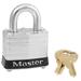 MASTER LOCK 3KAS6BLK Lockout Padlock,KA,Black,1-1/4"H,PK6