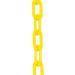 MR. CHAIN 30002-100 1.5" (#6, 38 mm.) x 100 ft. Yellow Plastic Chain