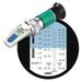 VEE GEE 43064 Analog Refractometer Coolant Freezing Point F 1.0