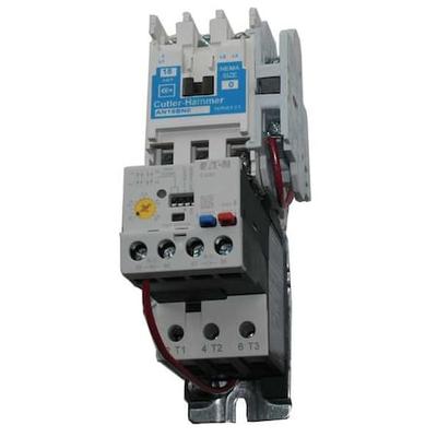 EATON AN19BN0C5E020 Nonreversing NEMA Magnetic Motor Starter, No Enclosure NEMA