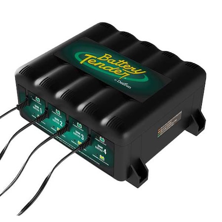 BATTERY TENDER 022-0148-DL-WH Battery Charger, Automatic Charging, Maintaining