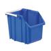 LEWISBINS NPL215 Blue Hang & Stack Storage Bin, 14 7/8 in L, 11 5/8 in W, 12