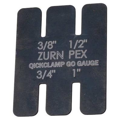 ZURN QGNQC PEX Crimp Ring Gauge,3/8 to 1In