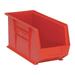 QUANTUM STORAGE SYSTEMS QUS265RD Hang & Stack Storage Bin, 18 in L, 8 1/4 in W,