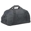 ZORO SELECT 9VMP6 Duffel Bag, 600 Denier Polyester, Black, 13-1/2" Height