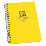RITE IN THE RAIN 353 All Weather Notebook,Side Spiral,Field