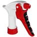 ZORO SELECT 110554 9-1/4"Red/White, Plastic Trigger Sprayer, 6 Pack
