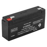 DUAL-LITE 0120922 Battery,Lead Calcium,6V,Flag Terminal