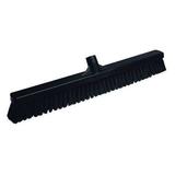 VIKAN 31999 24 in Sweep Face Broom Head, Soft, Synthetic, Black