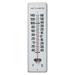 ZORO SELECT 3LPD9 Analog Thermometer, -40 Degrees to 140 Degrees F for Wall or
