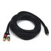MONOPRICE 5599 A/V Cable, 3.5mm(M)/2 RCA(M),10ft