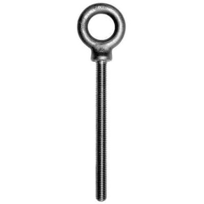 KEN FORGING K2023-4 Eye Bolt With Shoulder, 3/8"-16, 4 in Shank, 1 in ID,