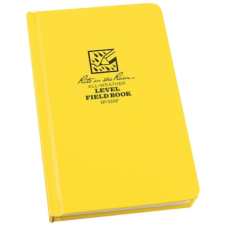 RITE IN THE RAIN 310F All Weather Book,Level,4-3/4 x 7-1/2In.