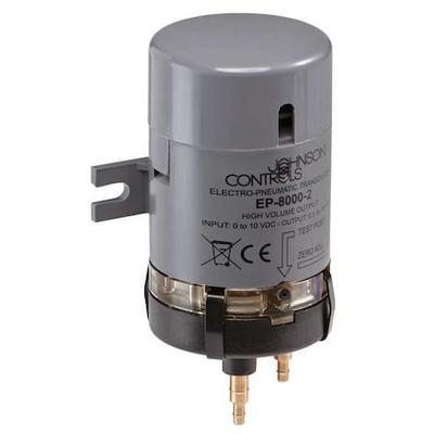 JOHNSON CONTROLS EP-8000-2 Electronic Pneumatic Transducer, 5/32 in or 1/4 in