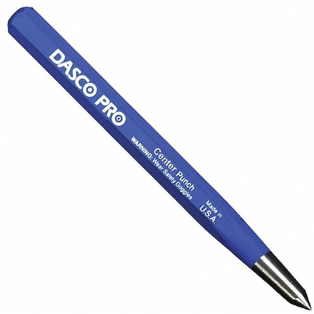DASCO PRO 534 Center Punch, 1/2 Tip x 5-1/2" L