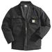 CARHARTT C003-BLK MED REG Men's Black Cotton Duck Coat size M