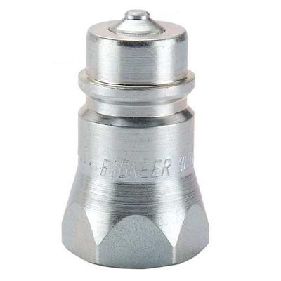 PIONEER 4010-6P Hydraulic Quick Connect Hose Coupling, Steel Body, Sleeve Lock,