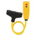POWER FIRST 11X431 Plug-In GFCI with Cord,2 ft.,Ylw,Outdoor