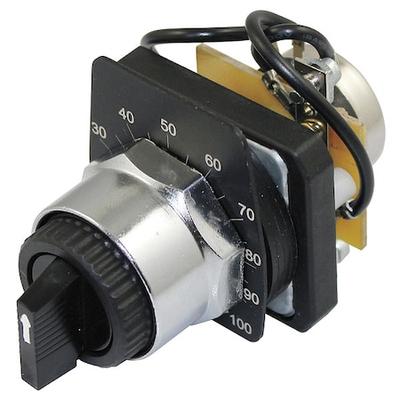 DAYTON 30G484 Potentiometer,30mm,Heavy Duty,1000 Ohms