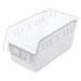 AKRO-MILS 30090SCLAR Shelf Storage Bin, 11 5/8 in L, 6 5/8 in W, 6 in H, Clear,