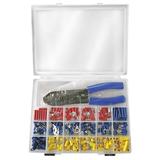 POWER FIRST 24C972 Vinyl Wire Terminal Kit w/Tool 270 Piece